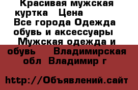 Красивая мужская куртка › Цена ­ 3 500 - Все города Одежда, обувь и аксессуары » Мужская одежда и обувь   . Владимирская обл.,Владимир г.